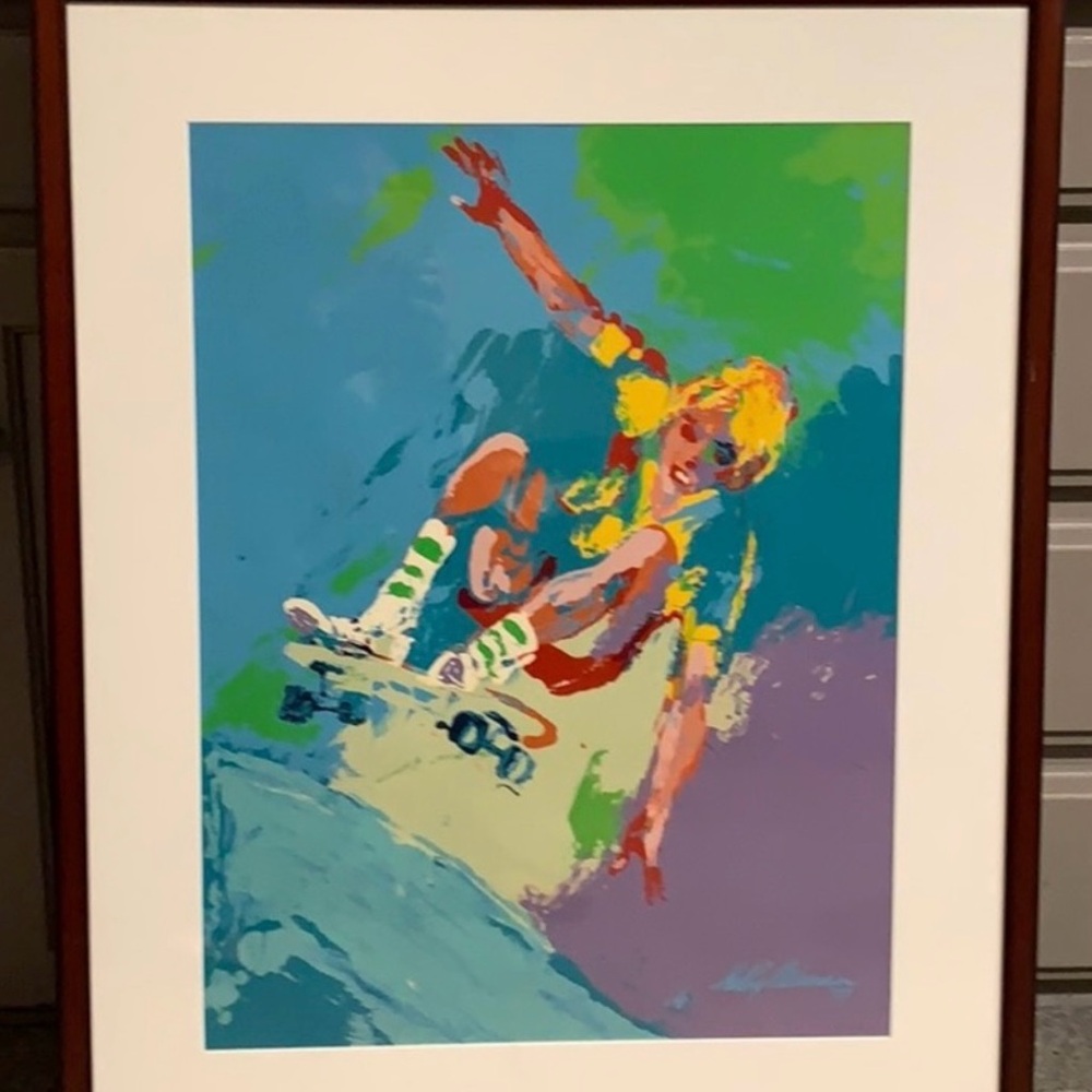 Leroy Nieman skateboarder